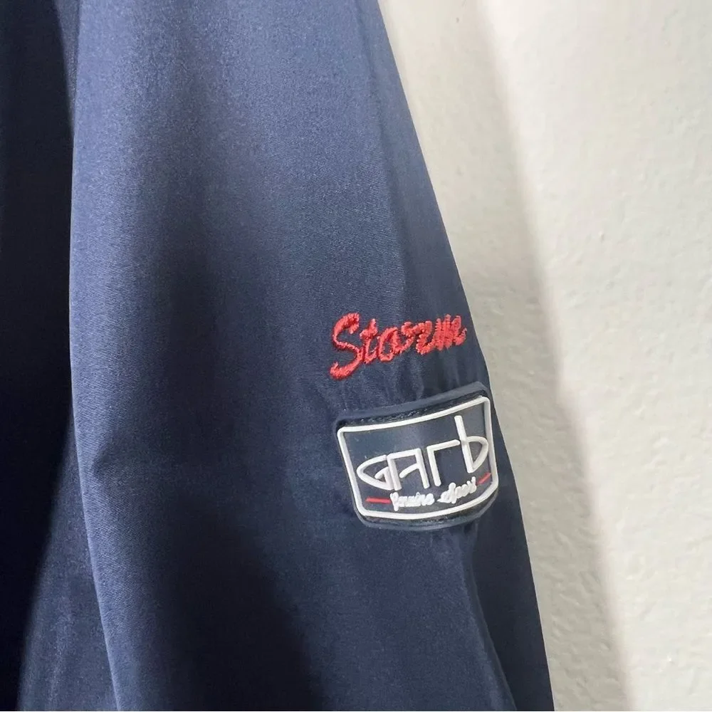 Bel Air Country Club Boys Size 9-10 Year Old Blue Quarter Zip Windbreaker Jacket